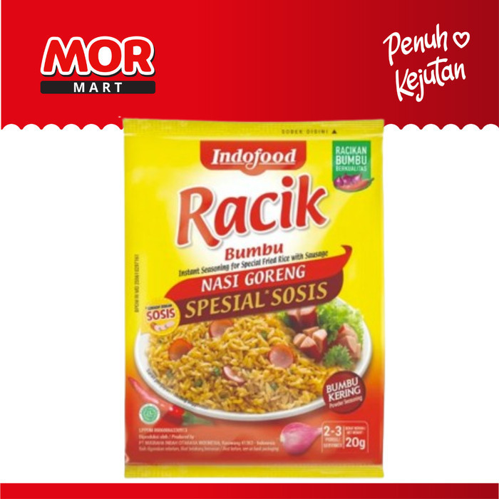 

RACIK Bumbu Nasi Goreng Spesial Sosis Instan 20gr