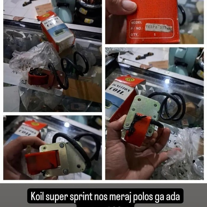 Koil vespa super sprint vbb nos merah.