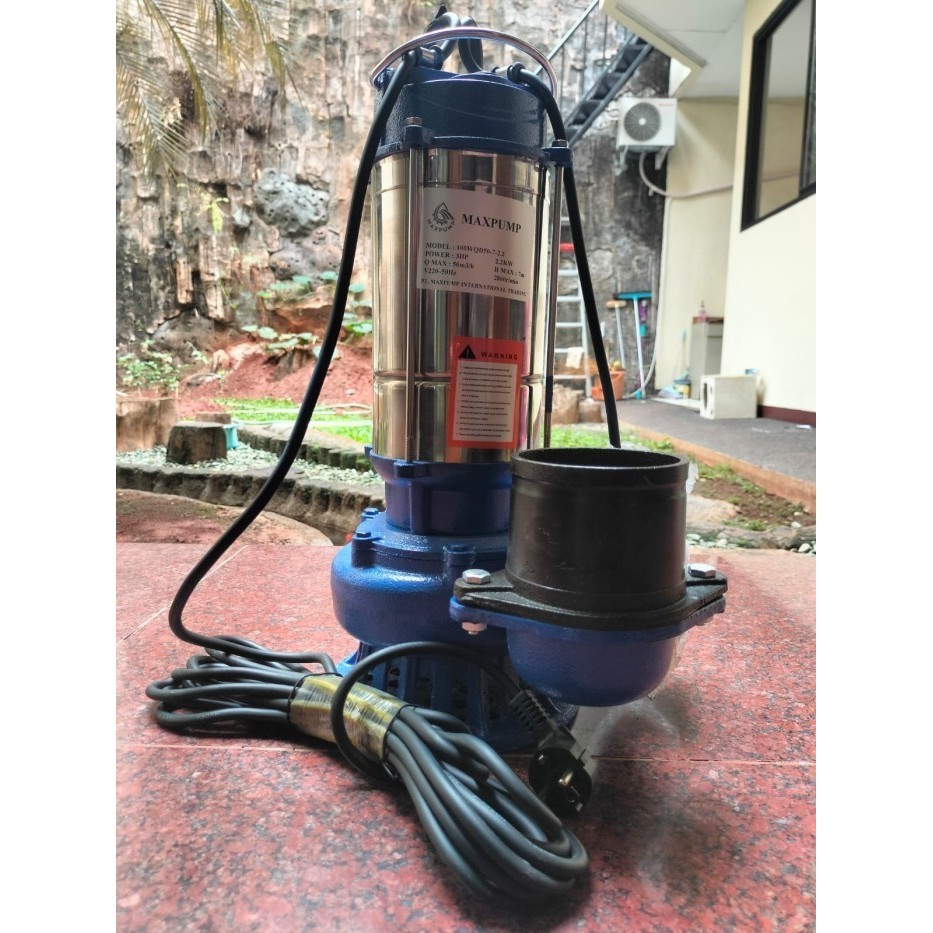 Pompa celup air kotor 4" Otomatis Kuras Banjir air kotor submersible