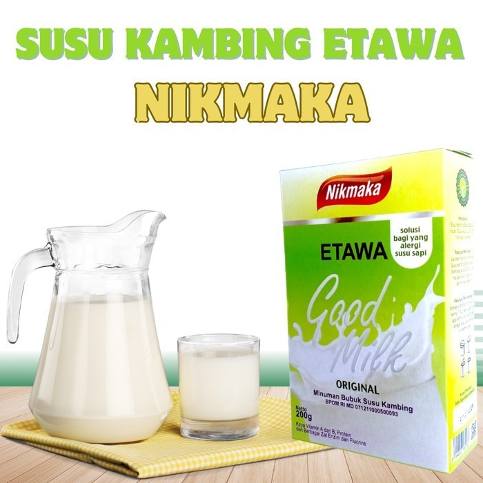 

Nikmaka Good Milk Susu Kambing Etawa Asli Original