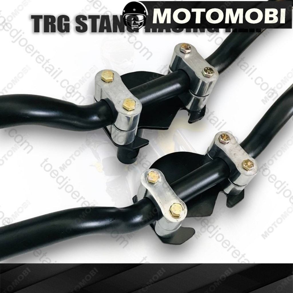 TRG Paket Stang Rzr Racing Plus Dudukan Stang Road Race Supra X Supra GTR Blade Revo Jupiter Z1 MX V