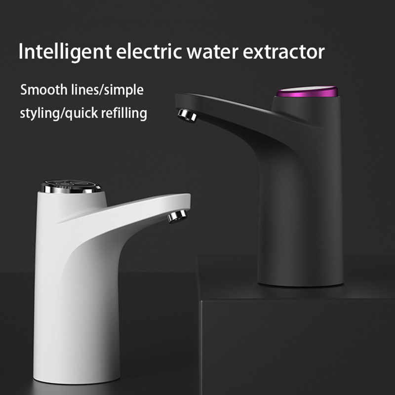 

Electric water pump home automatic water dispenser Intelligent Drinkware rechargeable Touch water press pump for office outdoor