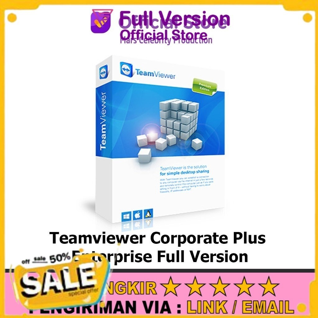 Beli 2 Gratis 1 Software TeamViewer Corporate Plus Enterprise Full Version Terbaru Team Viewer Premi