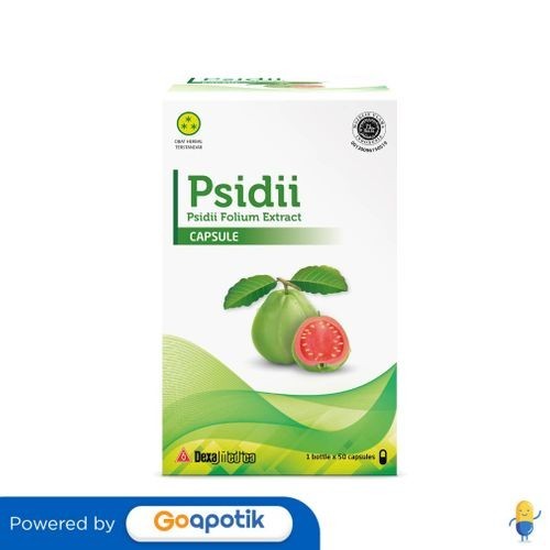 Psidii Botol 50 Kapsul