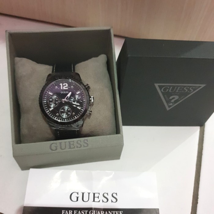 Jam Tangan GUESS Wanita/JAM TANGAN RUBBER HITAM/ Jam Guess Ori