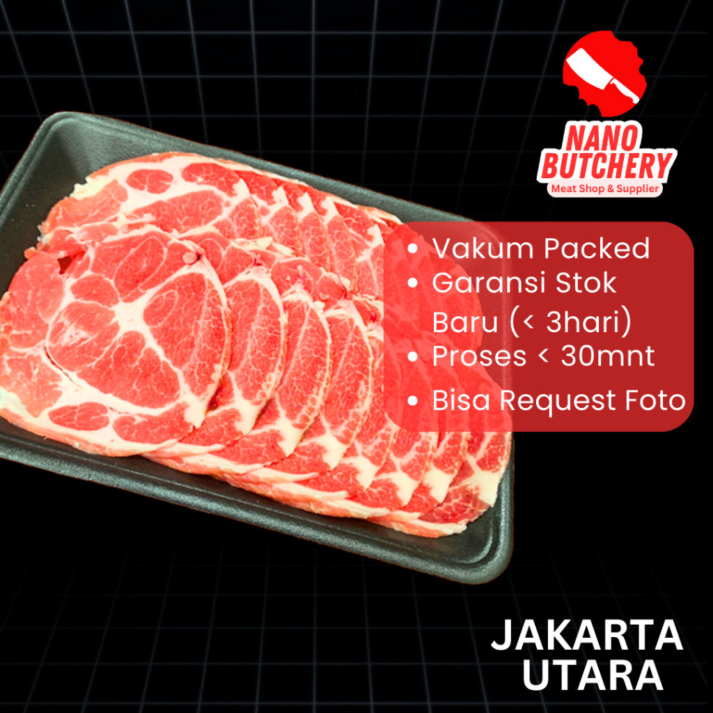 

Kapsim Atas / Kembang Babi SLICE - 500gr
