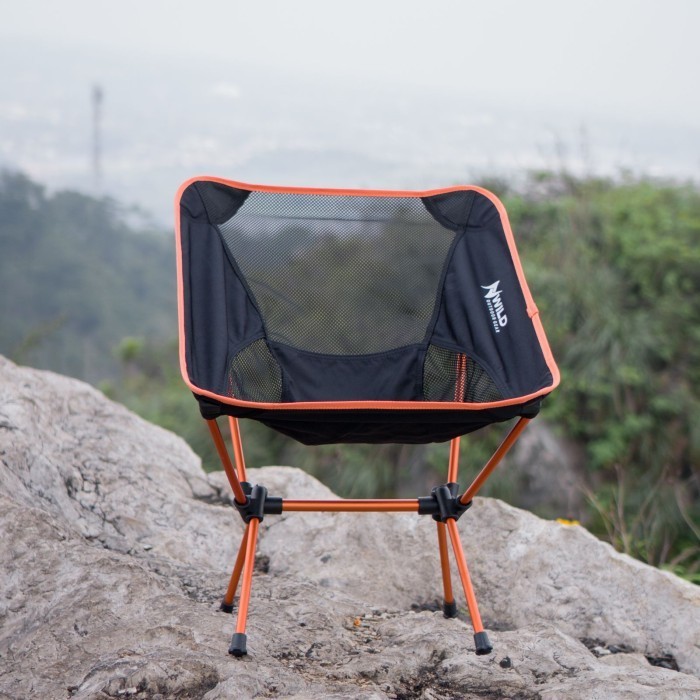 Kursi Lipat Camping Wild Outdoor - Orange