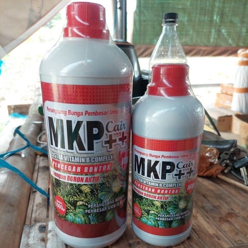 PUPUK MKP CAIR ++ BORON AKTIF 1 LITER DAN 500 ML