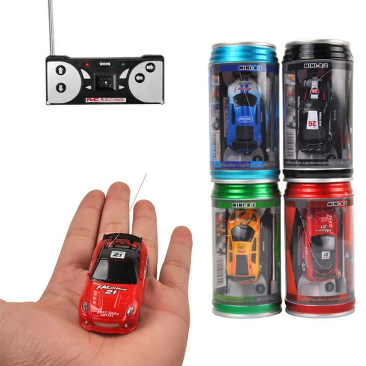 Mainan Mobil Remote Control Kaleng Mainan Anak RC Car Kemasan Kaleng Coke Mainan Mobil Remot Kontrol