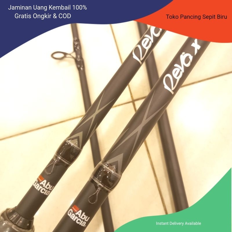 Joran Abu Garcia Revo X 702XH & 1002XH Spinning | Full Fuji JORAN PANCING | ALAT PANCING | ROD FISHI