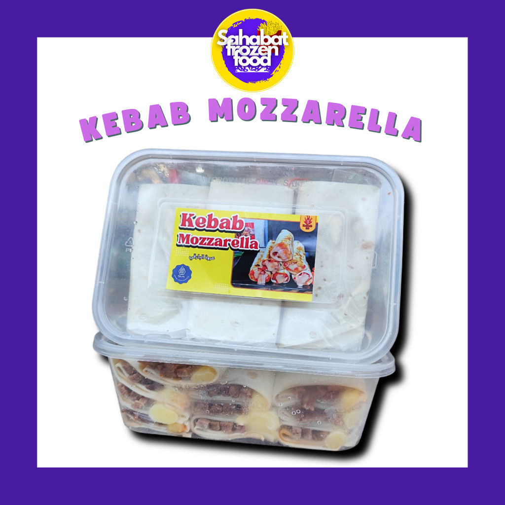 

Kebab Mini Mozzarella Frozen Box isi 10pcs