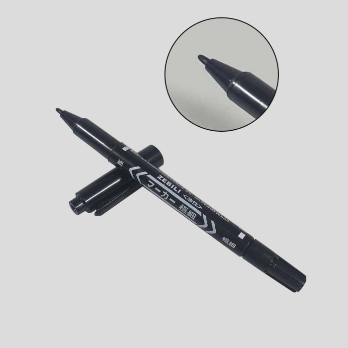 

THFS Spidol Dual Side Pen 4in1 Long Nib Marker 0.7mm A241