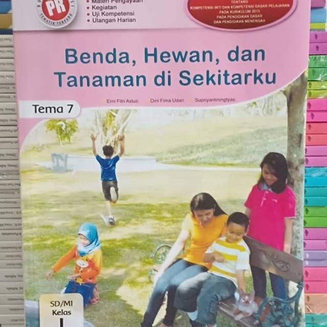 Buku PR Tematik Kelas 1 Tema 7 Intan Pariwara