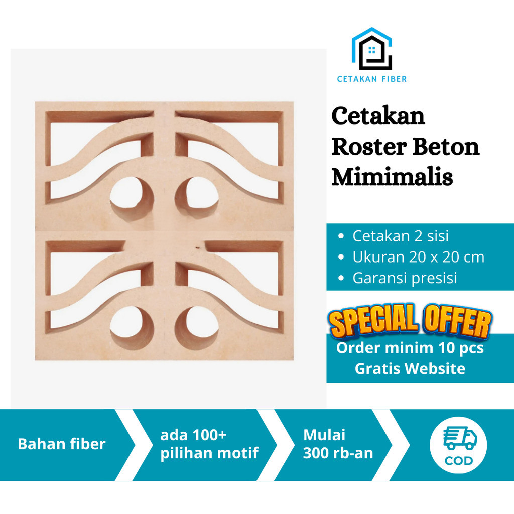 CETAKAN ROSTER GELOMBANG JURAGAN FIBER