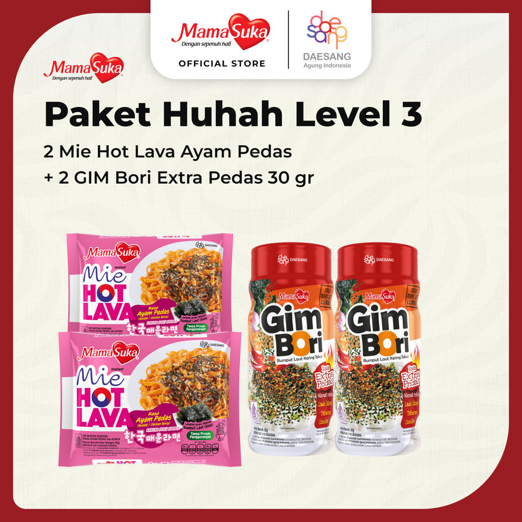 

MamaSuka - Paket Huhah Level 3
