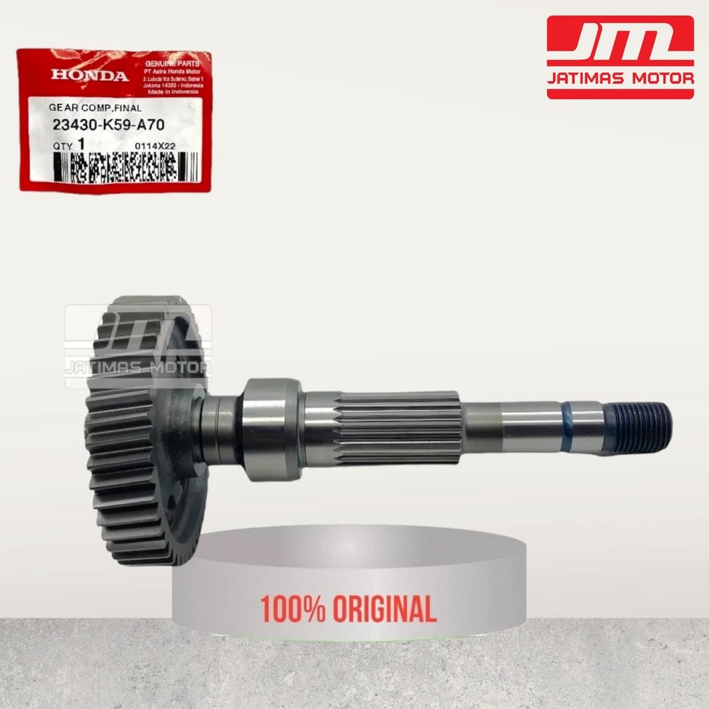 23430-K59-A70 As roda belakang vario 125 150 LED 2015-2022