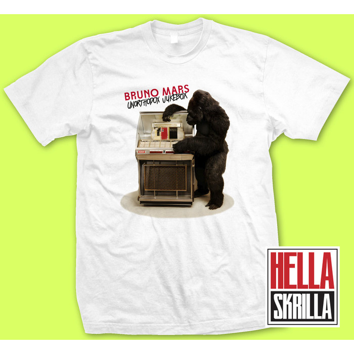 kaos tshirt BRUNO MARS JUKEBOX