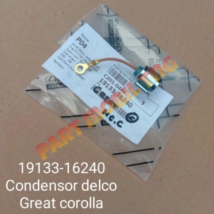 Condensor Kondensor Delco Toyota Soluna Great Corolla 19133-16240 Ori