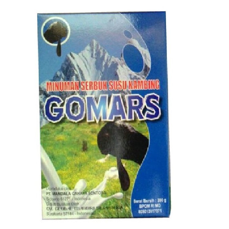 

Gomars Susu kambing Bubuk Organik - 1box