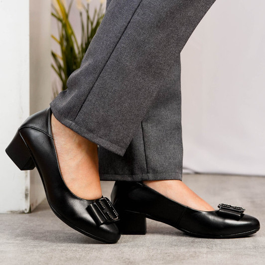 Pollux Monday Wdq 3068 Sepatu Pantofel Heels Wanita Kerja