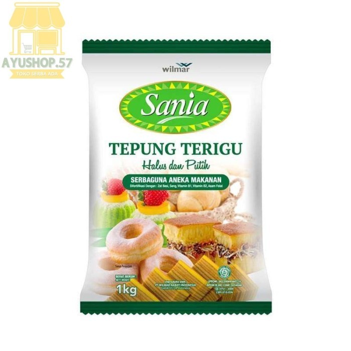 

Sania Tepung Terigu [1 kg] - AYUSHOP57