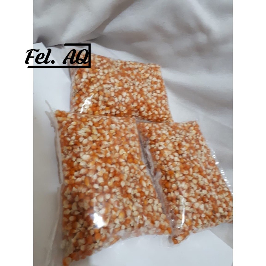 JAGUNG KECIL UNTUK PAKAN BURUNG DARA PUTER DERKUKU AYAM 250GRAM MURAH BERKUALITAS