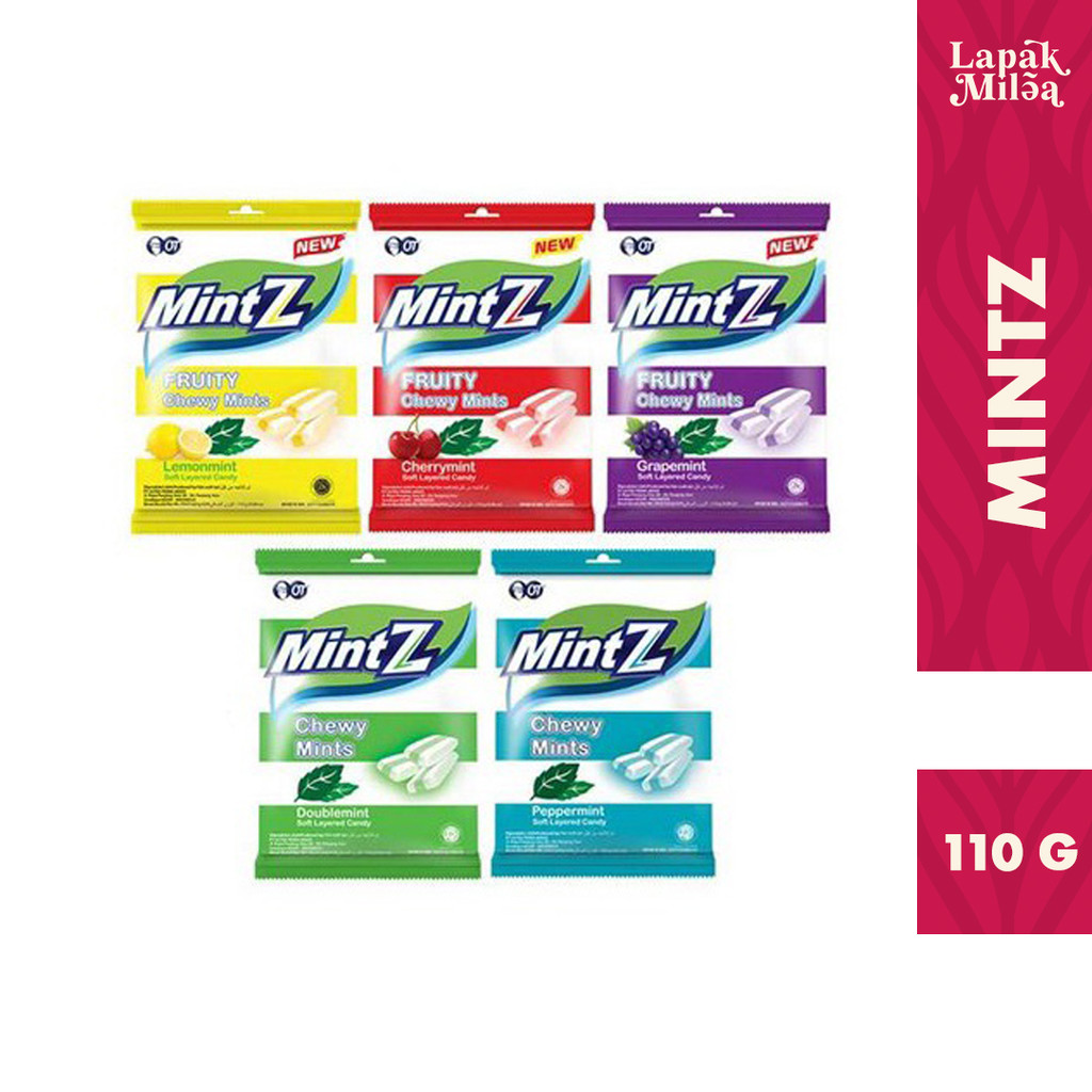 

Permen Mintz Chewy Mint Lunak isi 50 butir