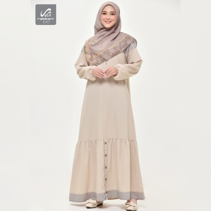 ✨BISA COD✨ - BAJU GAMIS WANITA DRESSLIM XS-XXL RABBANI ORI. BAJU MUSLIM. HANTARAN
