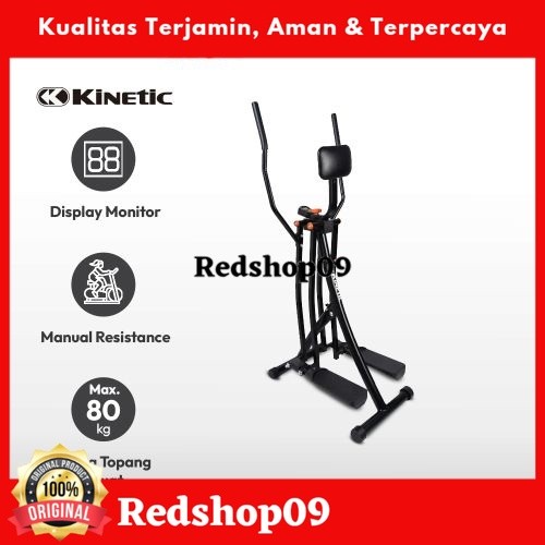 Kinetic Air Walker - Orange/Peralatan Fitnes Alat Gym Peralatan Olahraga