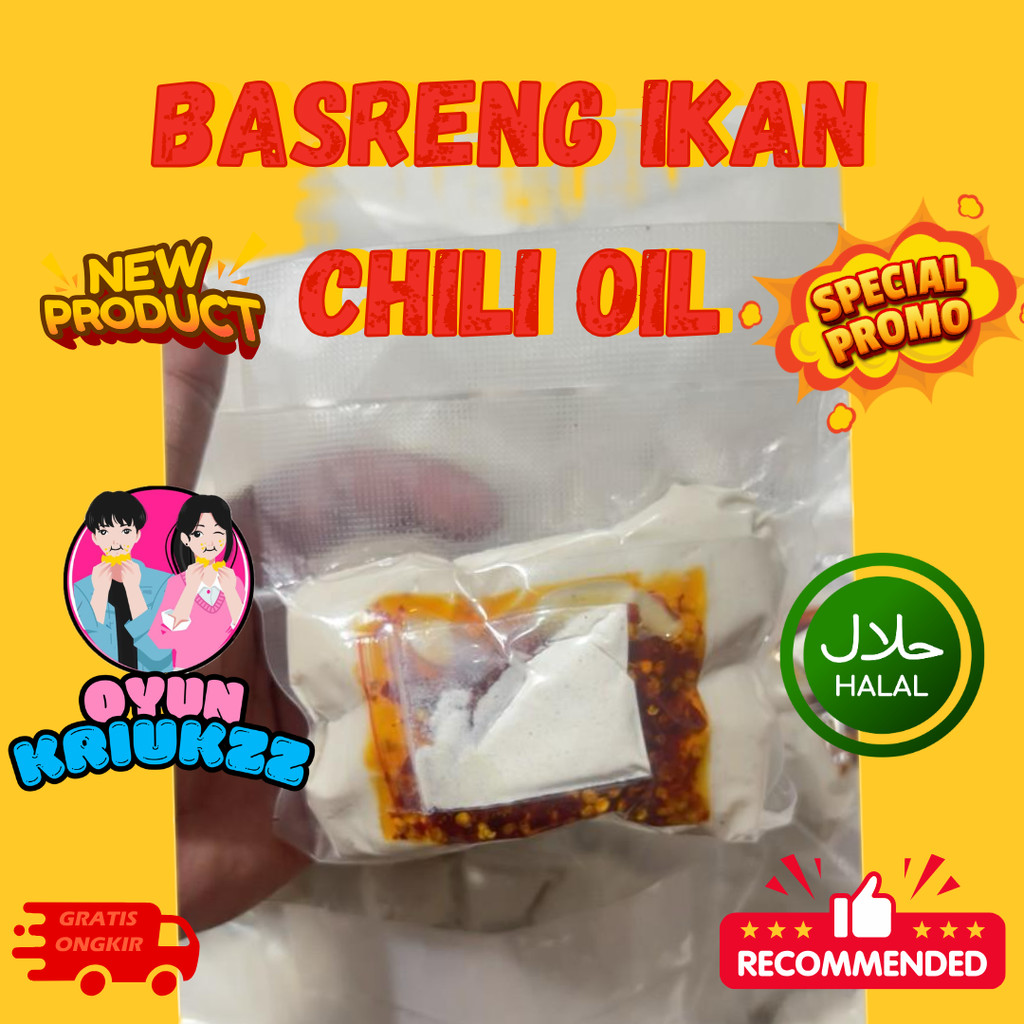 

BASRENG MENTAH DENGAN BUMBU CHILI OIL Isi 6