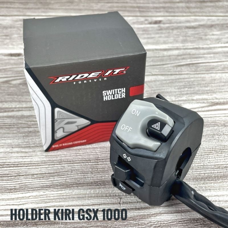 Saklar Holder Kiri GSX1000 Holder GSX 1000 Fungsi Hazard Universal Detail Original Ride It