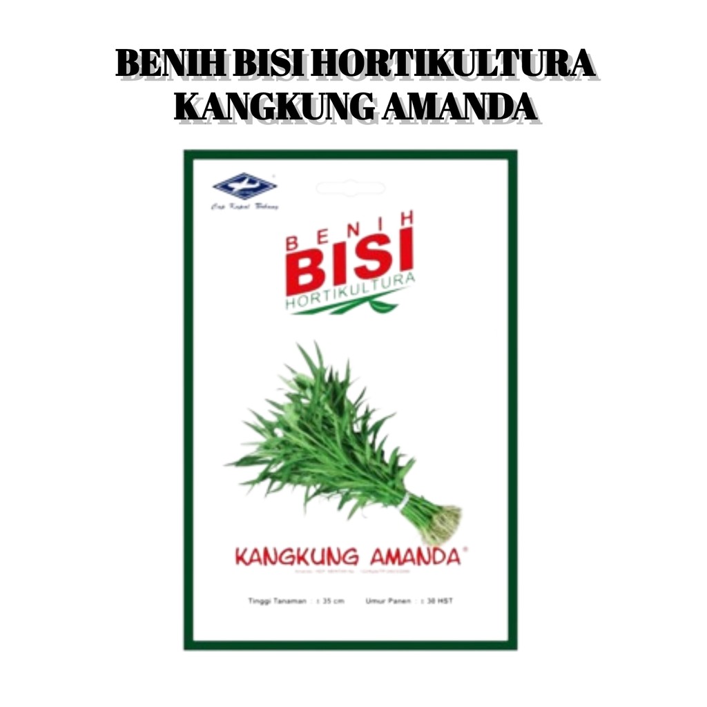 Benih BISI Kangkung Amanda 1000 Biji Bibit Tanaman Sayuran Hidroponik