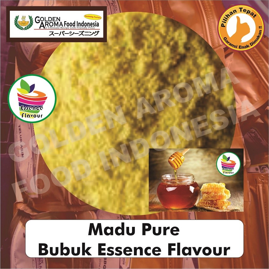 Bubuk Madu Pure Efe 1/4 Kg Essen Flavor Ekstrak Honey Murni 250Gr Tanpa Gula Flavour Essence Flavour