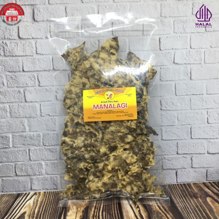 

Ay00! Keripik Paru Sapi Manalagi Renyah Gurih Nikmat Khas Oleh Oleh Semarang