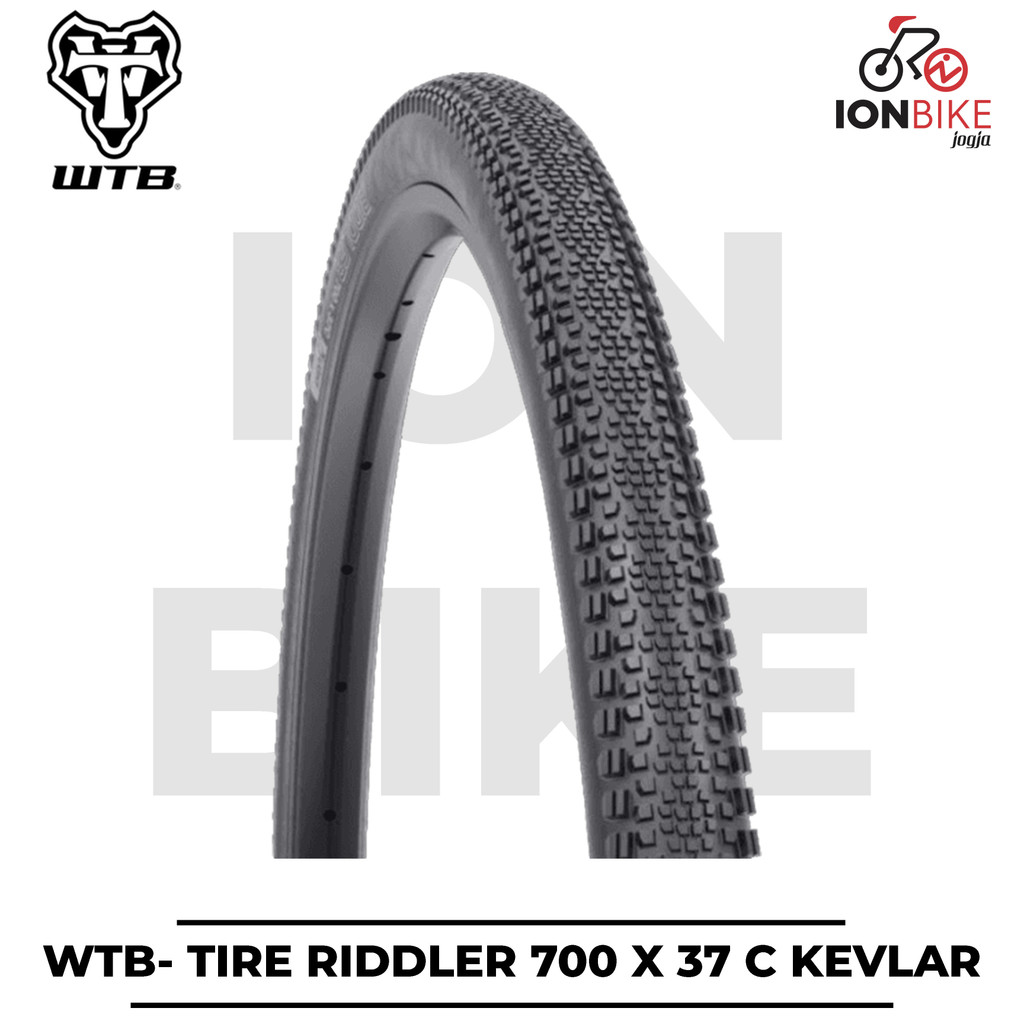 Ban Luar WTB Riddler 700x37 Kevlar Sepeda Gravel 700c 700 x 37 37c Fold Tire TCS Murah Rambler Ventu