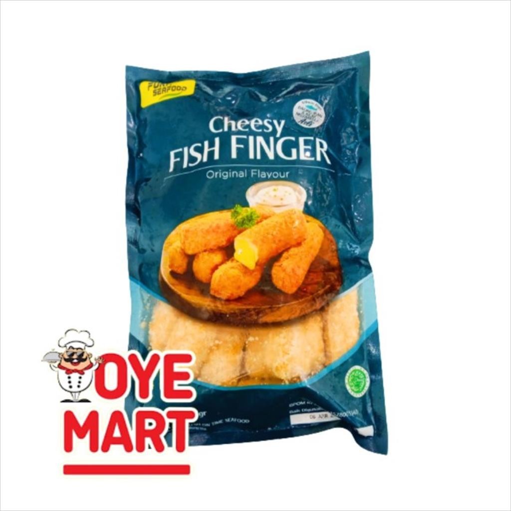 

FURA SEAFOOD CHEESY FISH FINGER 500GR/NUGGET IKAN ISI MOZARELLA