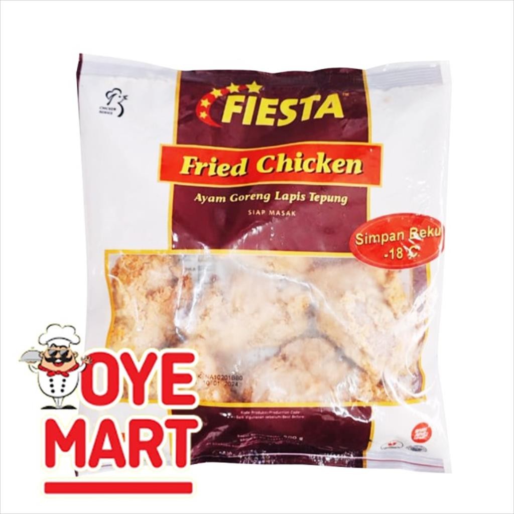 

FIESTA FRIED CHICKEN 500GR AYAM GORENG