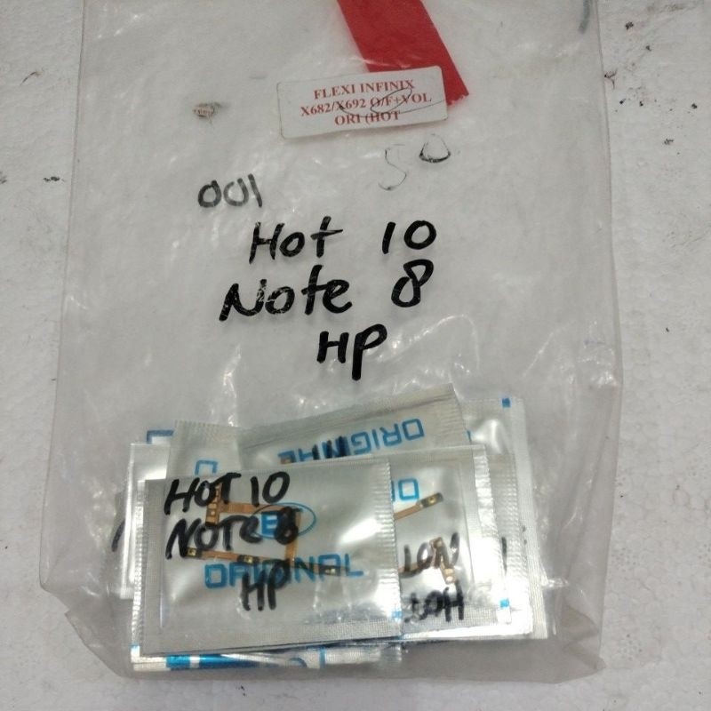 FLX FLEXSIBEL ON OF TOMBOL POWER INFINIX NOT8/HOT10/X682/X692