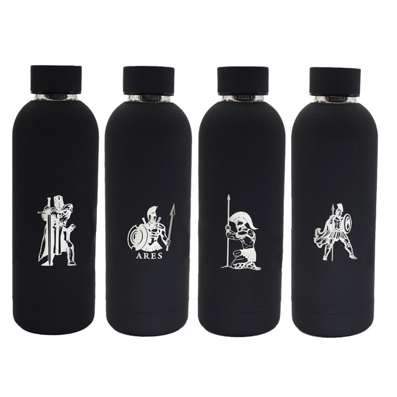 LOGO Custom Vacuum Flask Stainless Steel Portable Thermos Bottle Outdoor Sports Water Bottle Big Bel