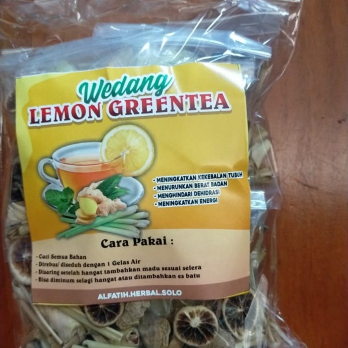 

Wedang Lemon Greentea