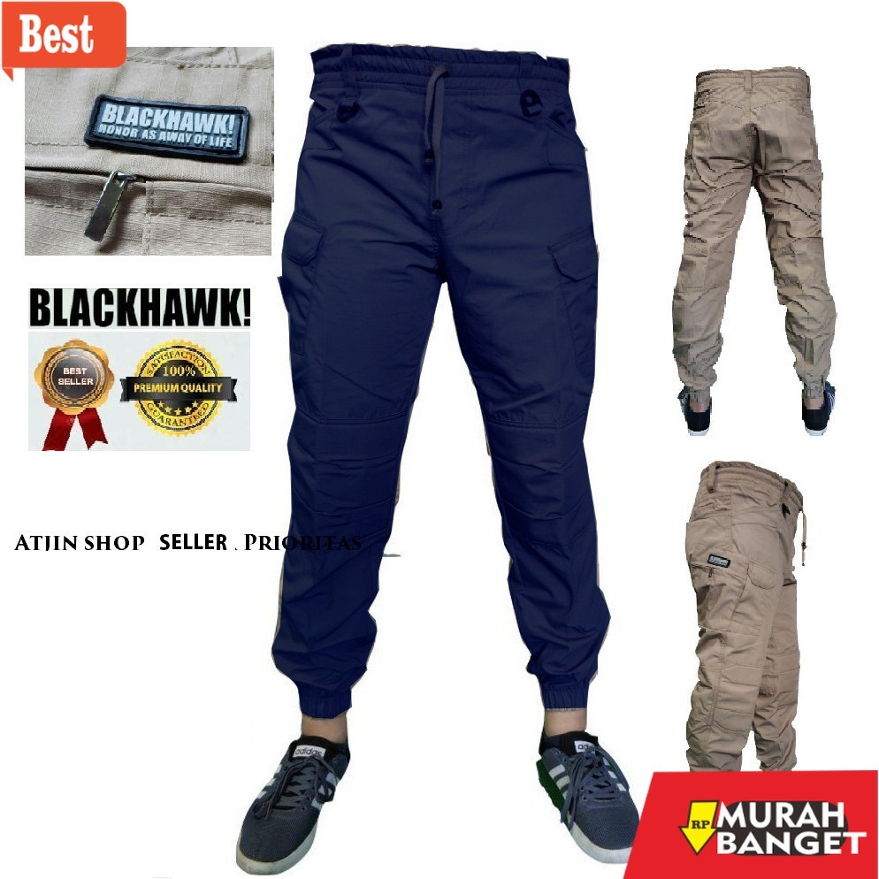 celana cargo panjang pria Celana Tactical JOGER Kargo Panjang PDL Kargo Long Pants [KREM - ABU- HITA
