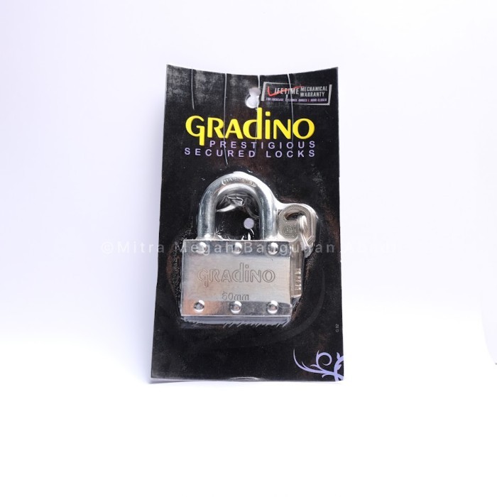 GEMBOK SOLID GMB-SLD PADLOCK BAJA 962-60MM CHR