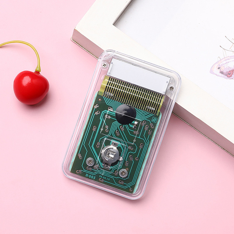

Silence Widescreen Mini Calculator Students Portable Transparent Electronic Calculator Candy Color Silicone Button