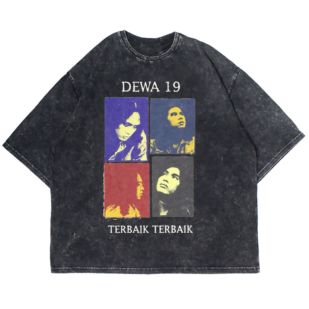 Patternmerch "dewa 19 terbaik" Oversize T-shirt | washed tee | kaos vintage
