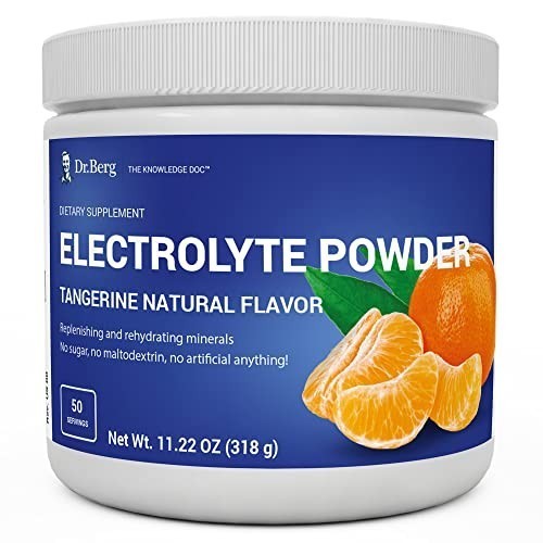 

Dr. Berg's Electrolyte Powder, High Energy, Replenish and Rejuvenate