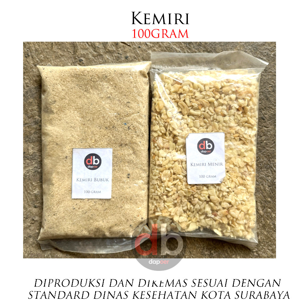 

Kemiri Utuh | Kemiri Bubuk Murni | Candlenut Powder