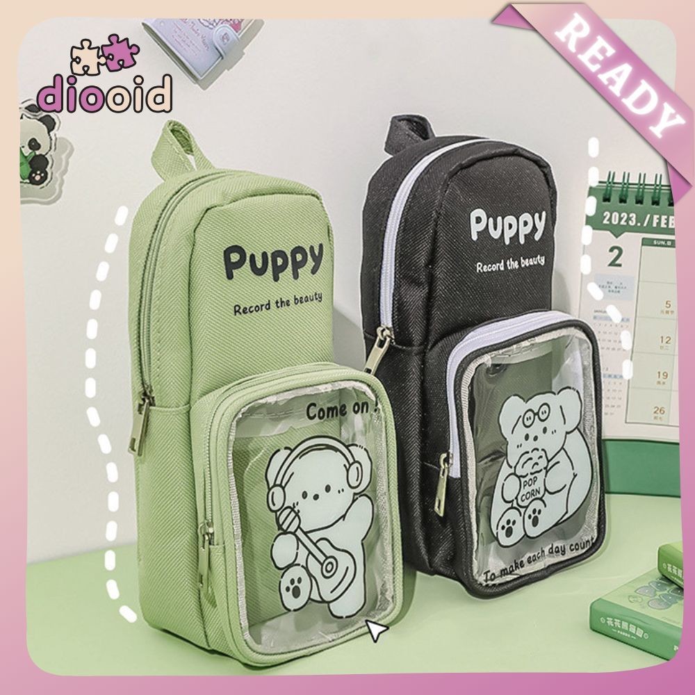 

[Ready]Tas Pensil Vertikal Multifungsi Tempat Pensil Anak Kreatif Tas Penyimpanan Alat Tulis Lucu Portabel Perlengkapan Sekolah