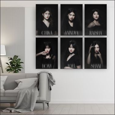 Poster Kayu MDF /  Dekorasi Kamar / Hiasan Dinding Aesthetic / Poster Kayu / Hiasan Dinding 20 X 30 