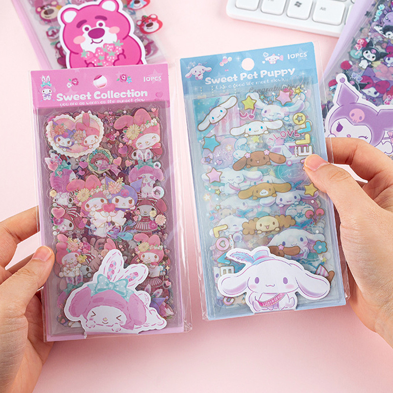 

【COD❤️】Stiker Tahan Air Beruang Stroberi Sanrio Stiker Hias Kartun Lucu Kartun Alat Tulis Anak VDY