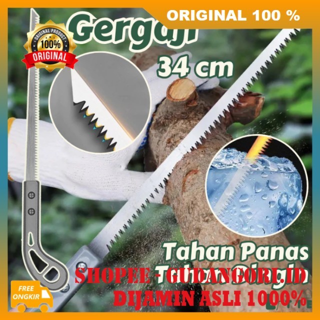 Gergaji Super Tajam Gergaji Stainless Multifungsi Gergaji Bonsai Kecil Super Tajam Gergaji Ranting P